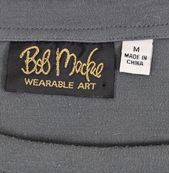 Bob Mackie Wearable Art Taupe Blouse Featuring Grapes Medium - Picture 3 of 8